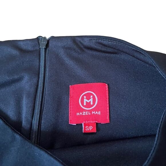 Hazel Mae Black Dress Size Small - Picture 5 of 9